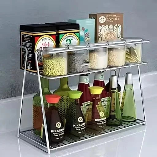 Modern Stainless Steel Rack & Holder for Kitchen