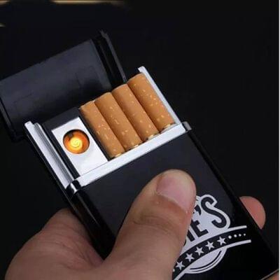 Rechargeable case lighter