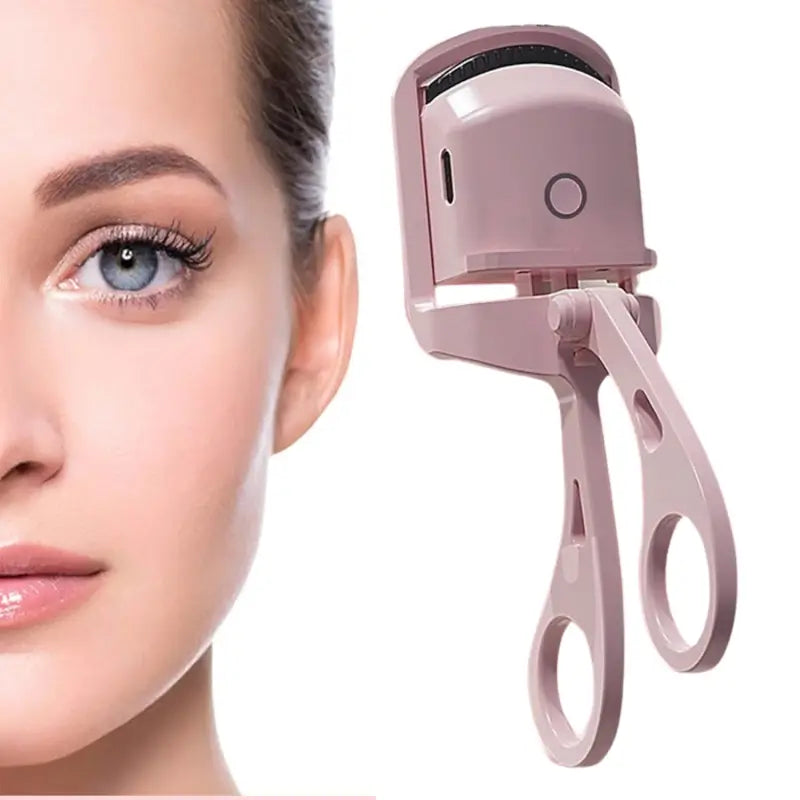 Electric Heated Eyelash Curler | Rechargeable Lash Curling Tool