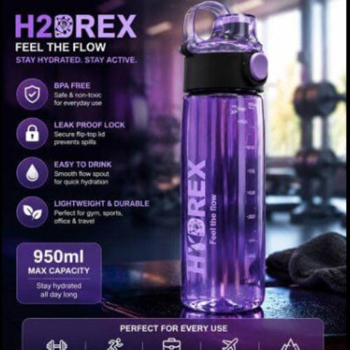 Hydrex primium transparent bottle