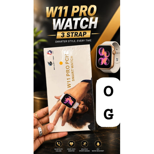 3-strap smart watch