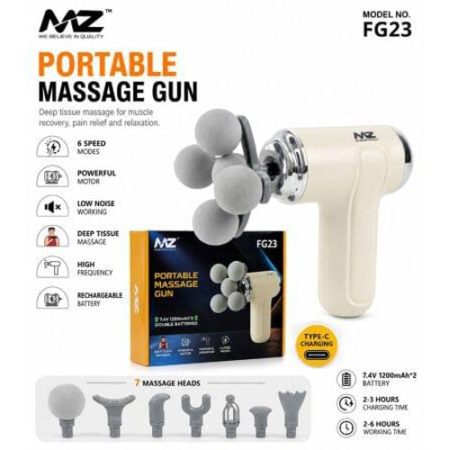 5-head premium massage gun