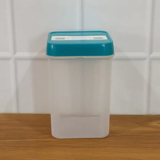 Airtight Plastic Food Storage Container | Multipurpose Kitchen Storage Jar for Cereals, Pulses & Dry Foods