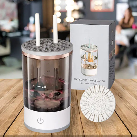 Automatic Electric Makeup Brush Cleaner – Hand-Free