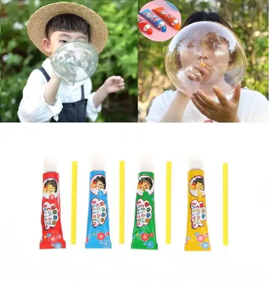 Bubble Making Glue Balloon Toy for Kids DIY Bubble Craft Fun (1 Pc)