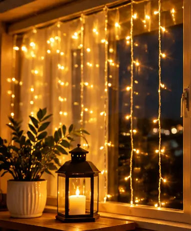 Fancy Rice Lights – 36 LED Warm White String Light, 12 Meter