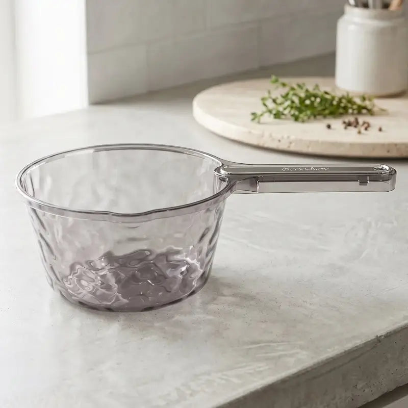 Water Dipper Scoop with Ergonomic Handle – Multipurpose Water Serving & Kitchen Scoop for Cooking, Washing & Household Use