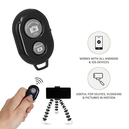 Bluetooth remote shutter for iPhone and Android