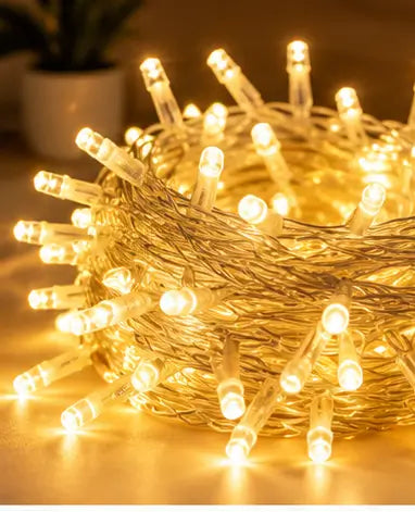 Fancy Rice Lights – 36 LED Warm White String Light, 12 Meter