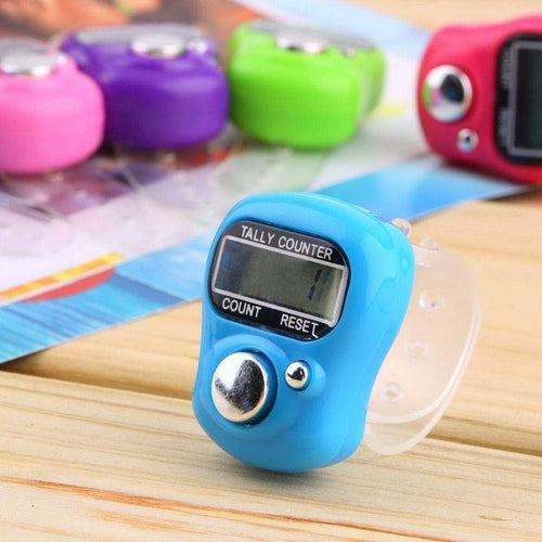 Digital finger counter counting machine