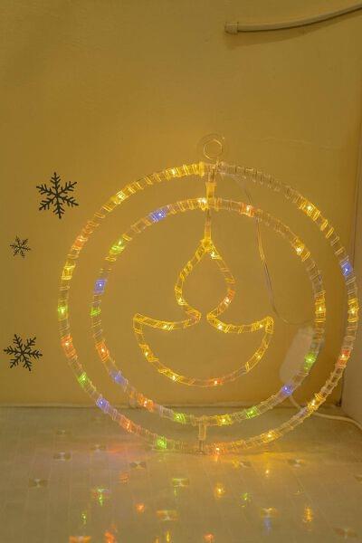 Double round pendant RGB diya light