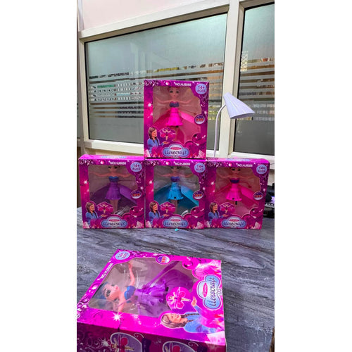 Flying doll interactive toy