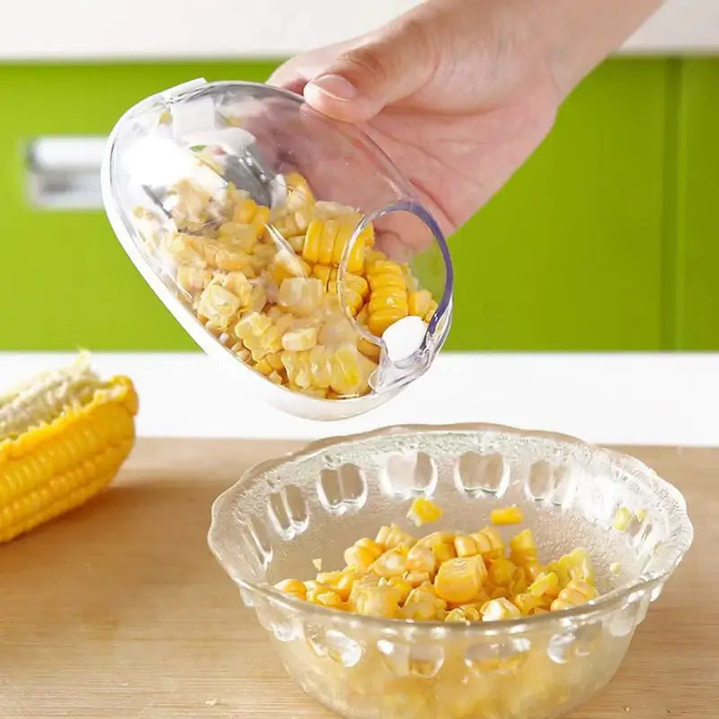 Stainless Steel Corn Kernel Stripper | Corn Peeler & Cob Cutter