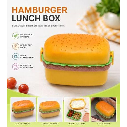 Hamburger lunch box