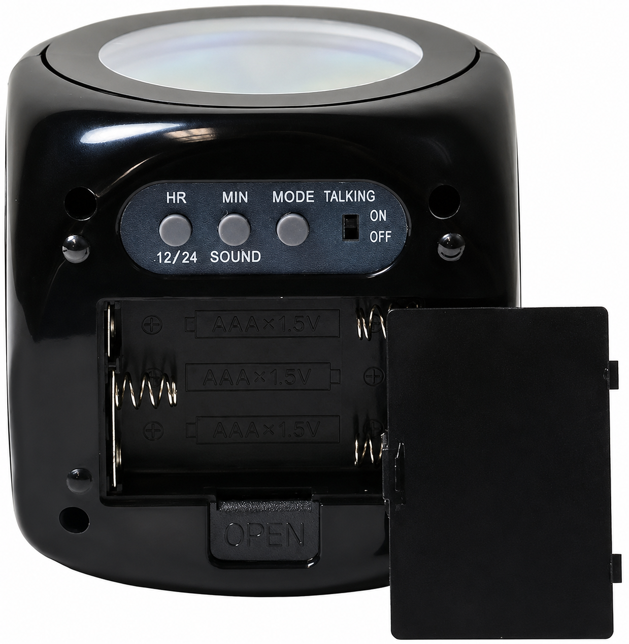 Led projector light clock