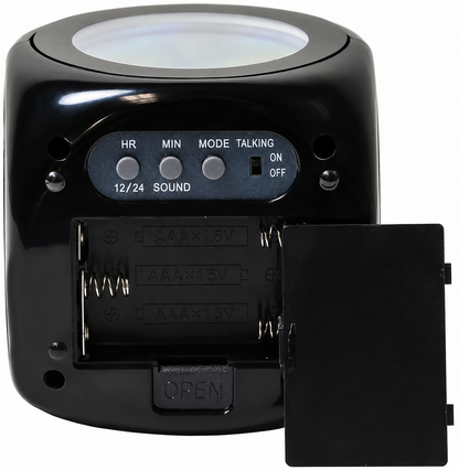 Led projector light clock