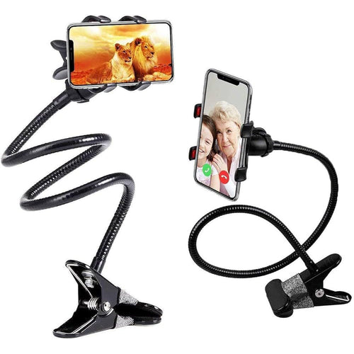 Metal lazy stand phone holder