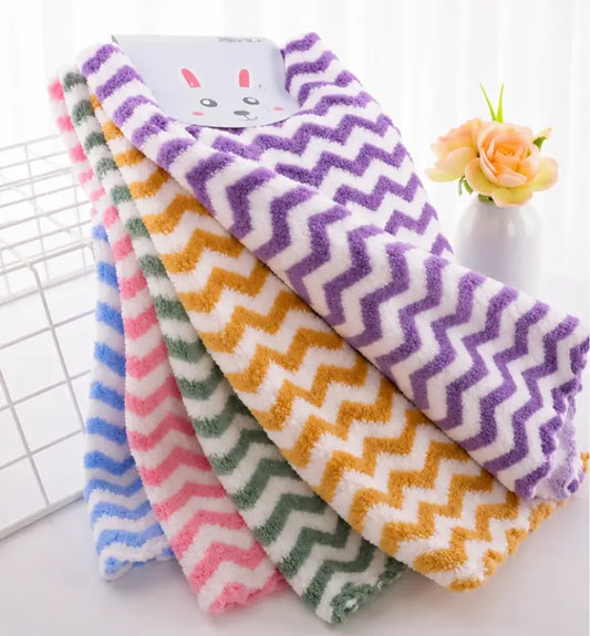 Microfiber Kitchen Cleaning Cloths (Pack of 5) – Ultra Soft Super Absorbent Dish Towels for Kitchen, Bathroom, Car & Home Cleaning