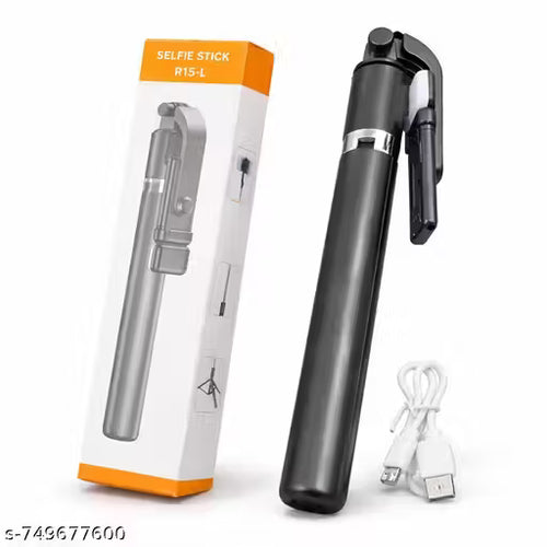 Adjustable selfie stick for smartphone