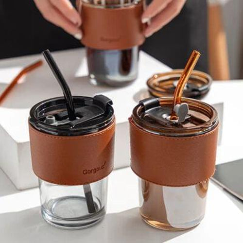 Protein shaker bottle for workouts and travel