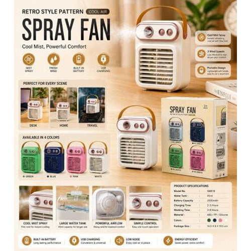Spray fan