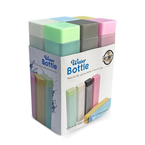1 litre square water bottle