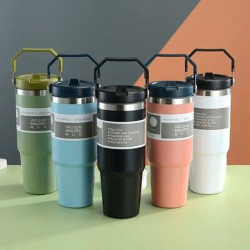 Reusable tumbler drink cup for home and travel